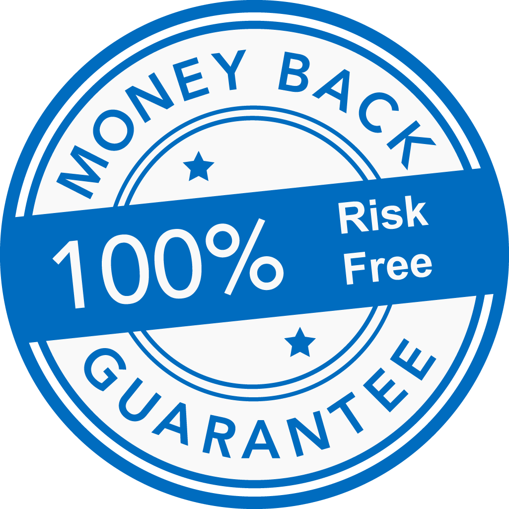 100% Money Back Guarantee Badge for Open Source Intelligence Training Course